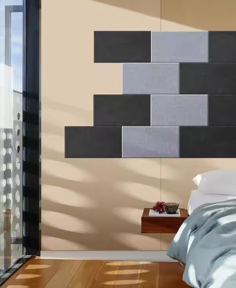 Painéis acústicos de fibra de poliéster