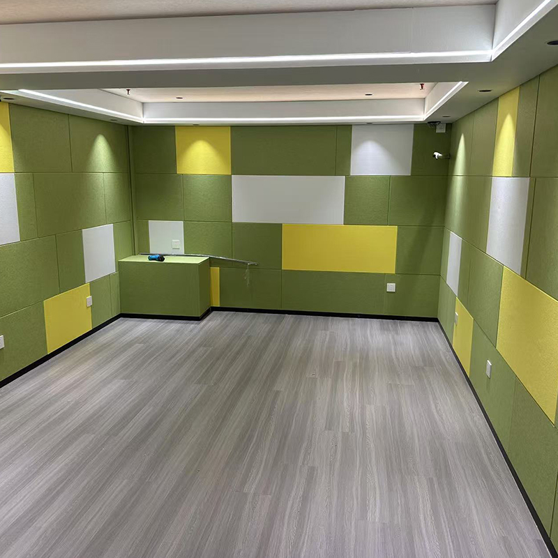 Painel acústico adesivo cinzelado da fibra de poliéster do painel 3d dos painéis acústicos da arte Painel acústico adesivo cinzelado da fibra de poliéster do painel 3d dos painéis acústicos da arte