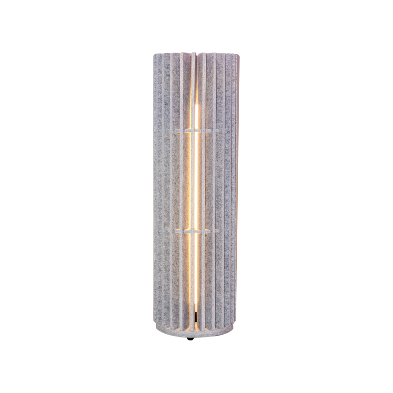 Absorção sonora de teto lustre, ecologicamente correto e adequado para decorar o ambiente.