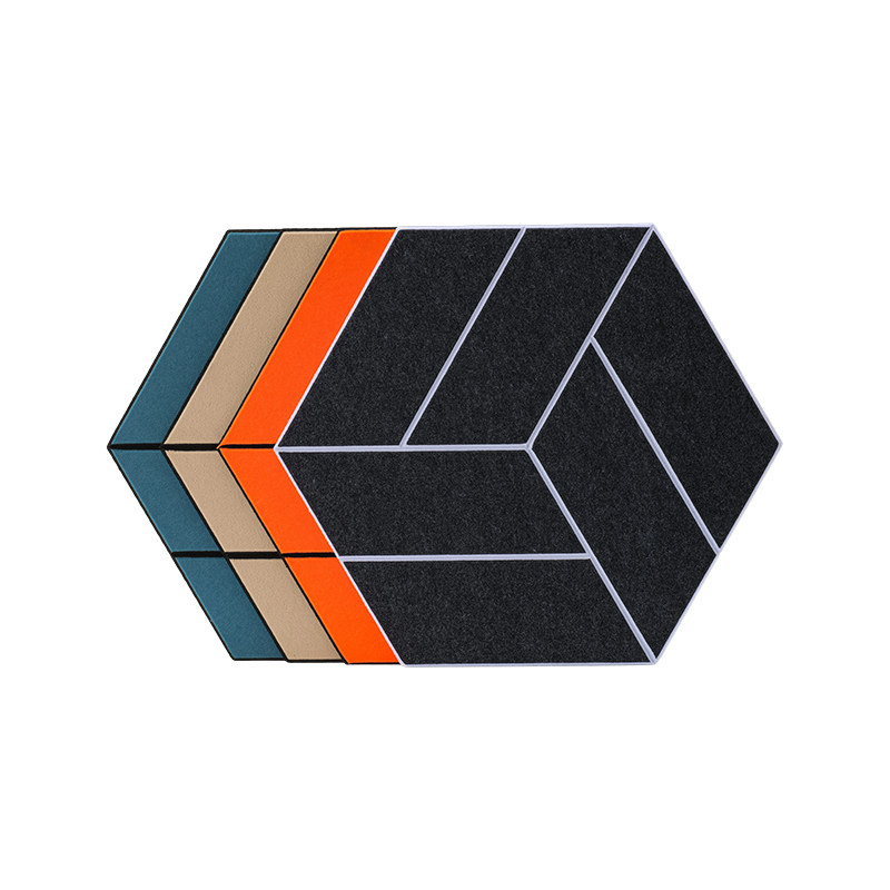 Painel de absorção de som de fibra de poliéster ranhurado personalizável