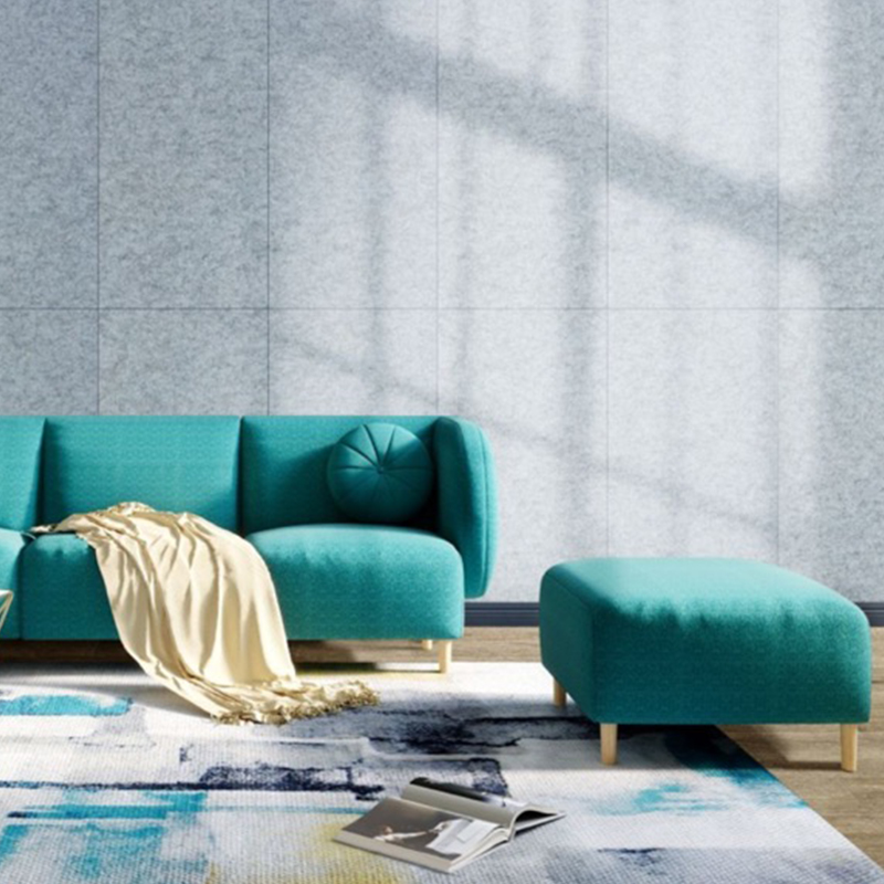 Painel de absorção de som de fibra de poliéster ranhurado personalizável