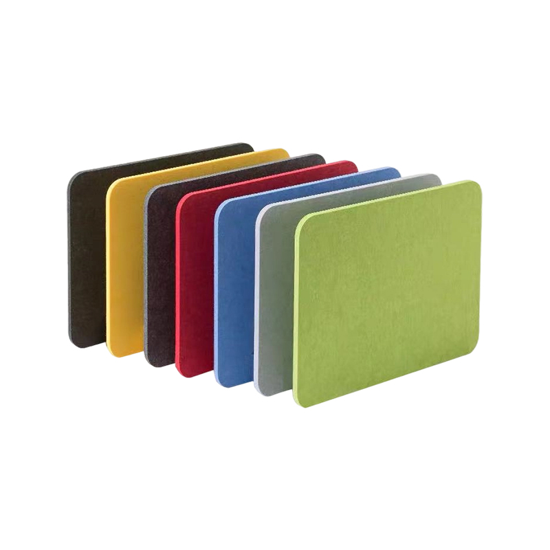 Placa de absorção de som de fibra de poliéster ranhurada resistente ao fogo, para tratamento acústico de cinema/KTV Placa de absorção de som de fibra de poliéster ranhurada resistente ao fogo, para tratamento acústico de cinema/KTV