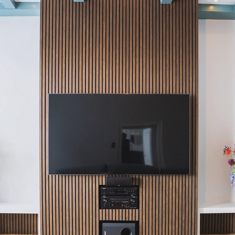 Vários materiais tiras de madeira decoração de escritório painéis de parede grade painéis de absorção de som solução de projeto de design gráfico Vários materiais tiras de madeira decoração de escritório painéis de parede grade painéis de absorção de som solução de projeto de design gráfico