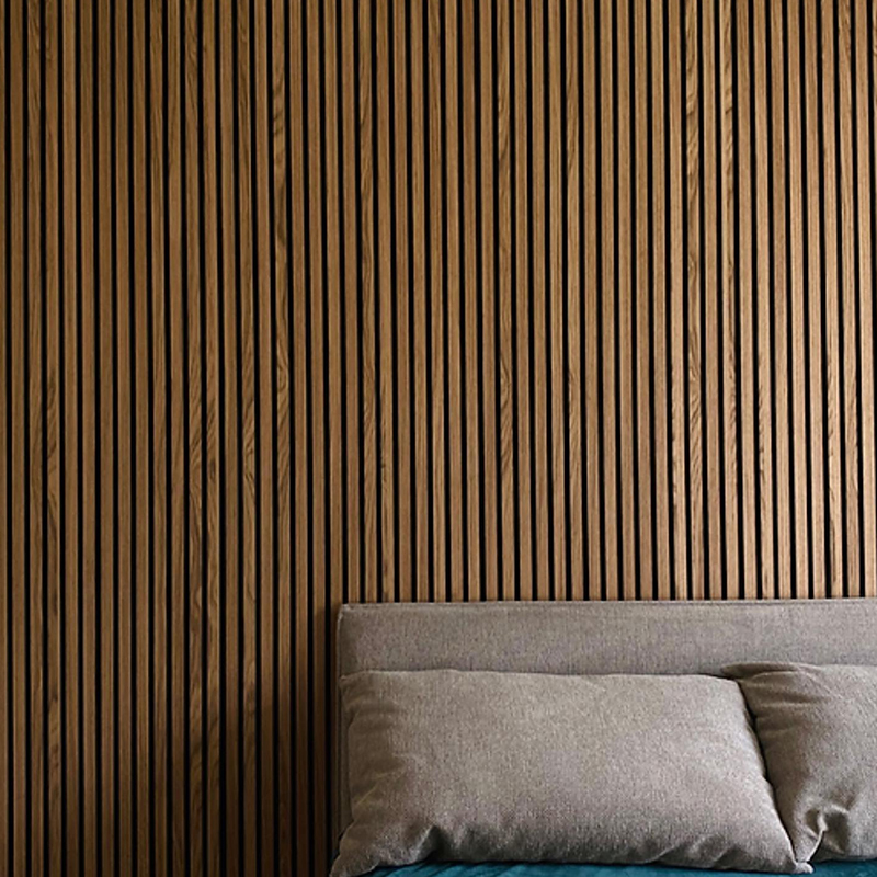 Painéis de absorção de som de fibra de poliéster de madeira adequados para hotéis e escritórios, com designs gráficos personalizados anexados Painéis de absorção de som de fibra de poliéster de madeira adequados para hotéis e escritórios, com designs gráficos personalizados anexados