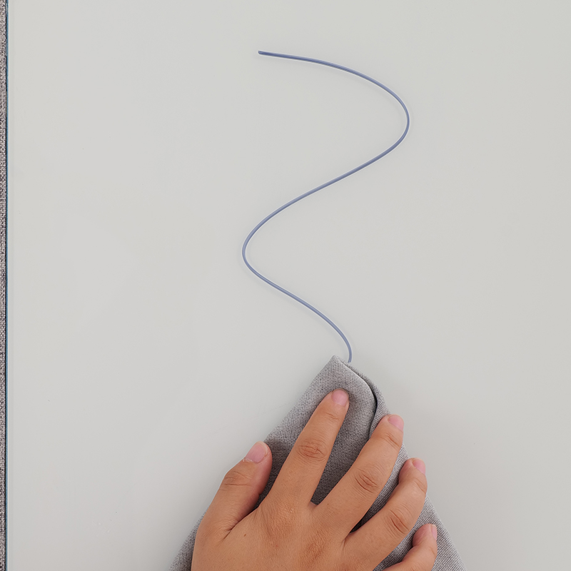 Painéis de fibra de poliéster à prova de som da placa de escrita acústica branca moderna para o material de vidro da divisória do escritório em casa Painéis de fibra de poliéster à prova de som da placa de escrita acústica branca moderna para o material de vidro da divisória do escritório em casa