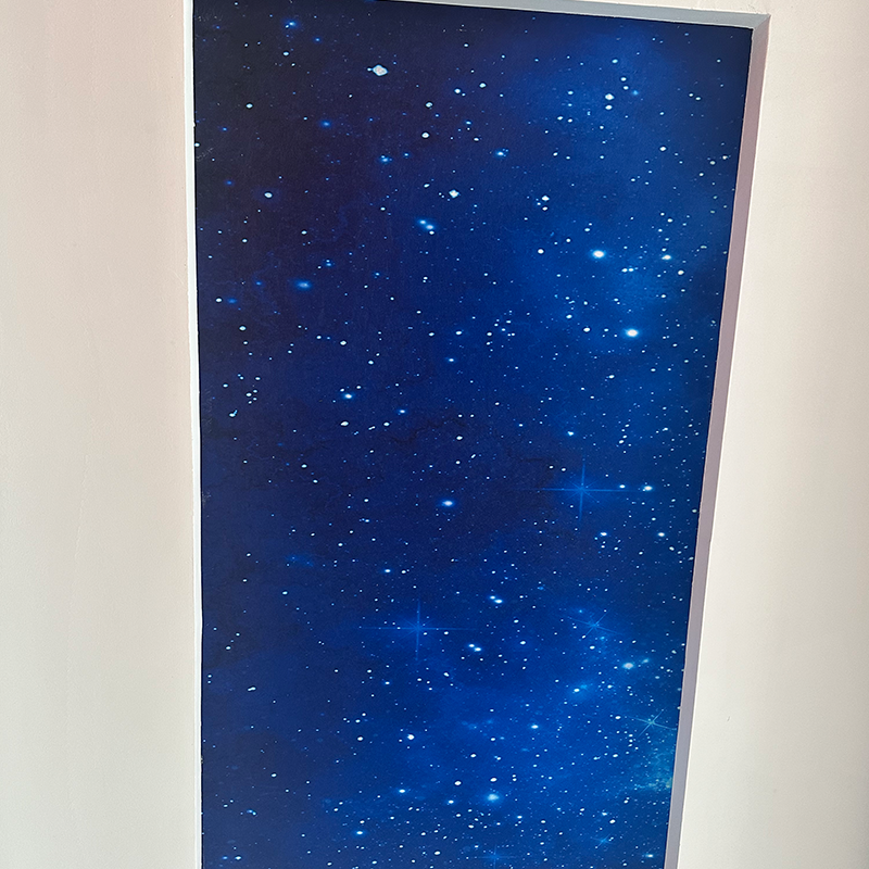 Luzes de teto modernas com estrelas RGBW, design personalizável, modelo 3D de tiro em fibra óptica para soluções gráficas personalizadas de hotéis Luzes de teto modernas com estrelas RGBW, design personalizável, modelo 3D de tiro em fibra óptica para soluções gráficas personalizadas de hotéis