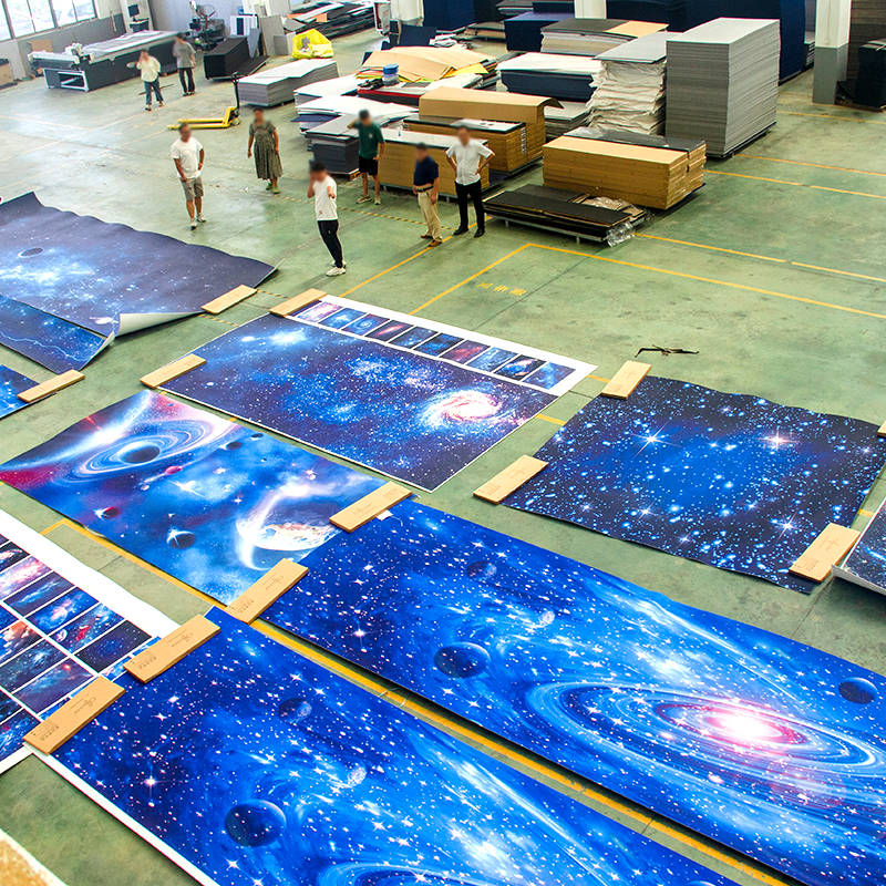 Teto de céu estrelado sem emendas - Romântico, HD, direto da fábrica para home theaters/quartos