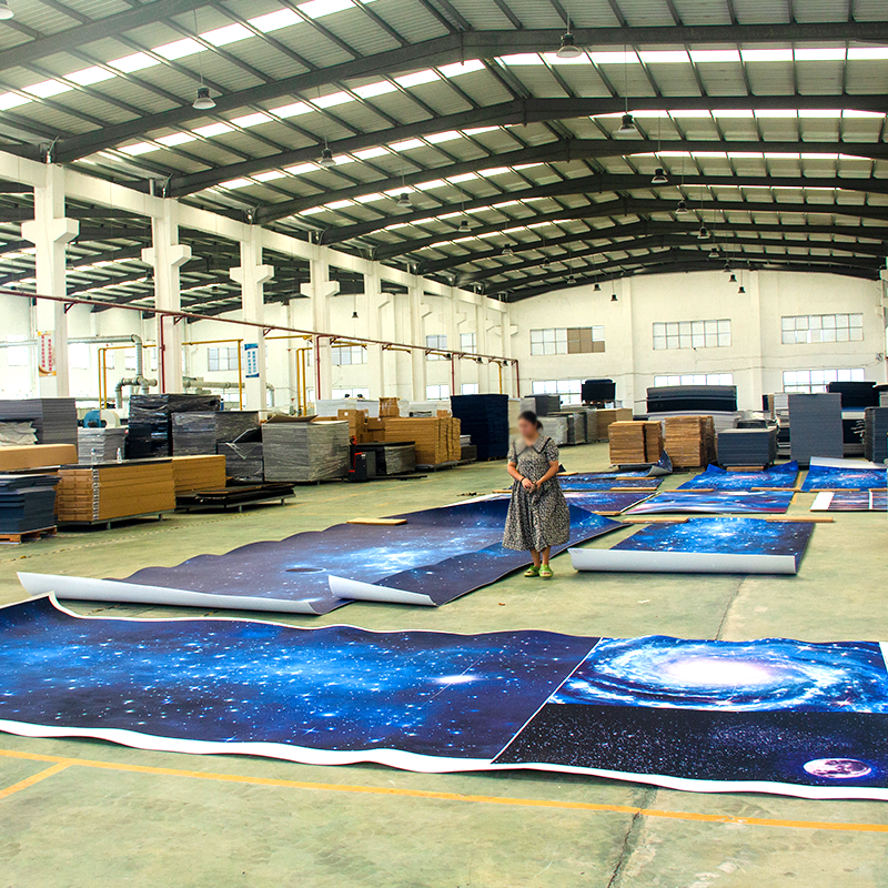 Teto em estrela sem costura - personalizável, fácil instalação e absorção de som para cinemas/hotéis Teto em estrela sem costura - personalizável, fácil instalação e absorção de som para cinemas/hotéis