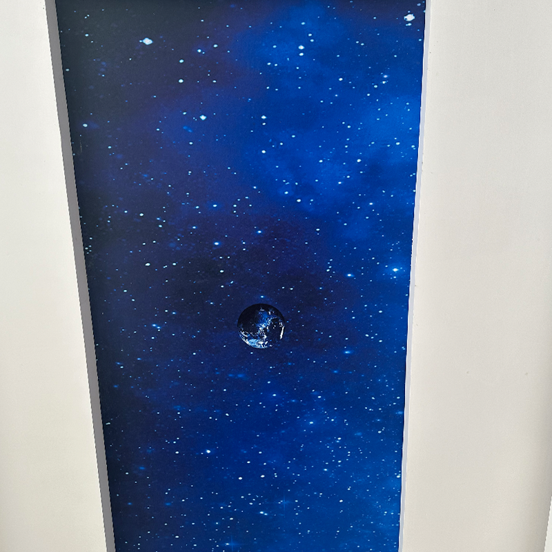 Luzes de teto modernas com estrelas RGBW, design personalizável, modelo 3D de tiro em fibra óptica para soluções gráficas personalizadas de hotéis Luzes de teto modernas com estrelas RGBW, design personalizável, modelo 3D de tiro em fibra óptica para soluções gráficas personalizadas de hotéis