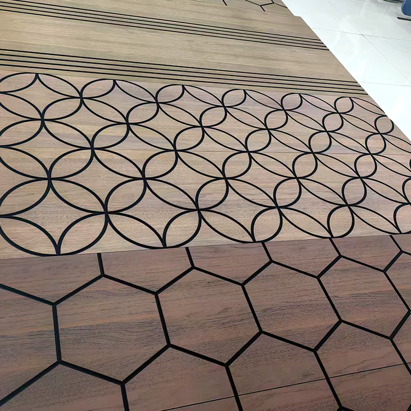 Painéis acústicos de PVC e poliéster Ast-Delivery - Preço de fábrica, absorção de som para teatro/estúdio