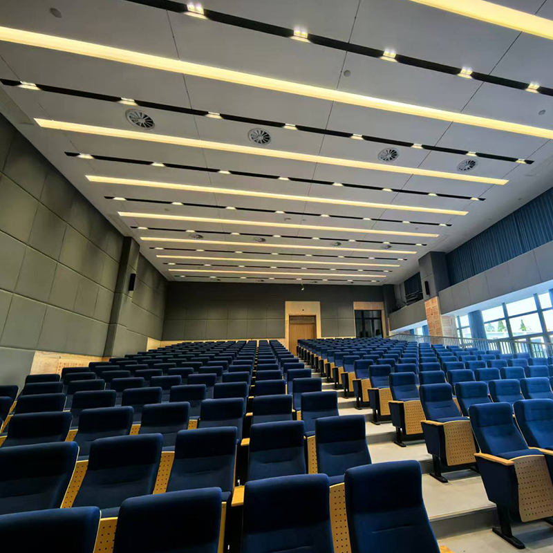 Painéis acústicos revestidos de couro com esponja eficazes na proteção de pessoas contra lesões