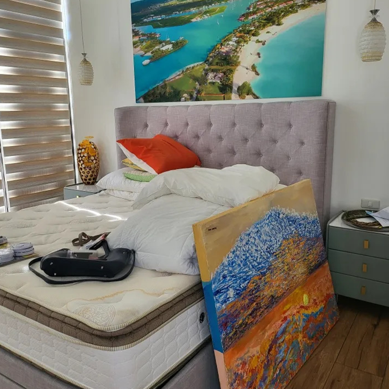 Murais acústicos de transferência de calor HD - personalizáveis, com redução de ruído, ideais para escolas/auditórios