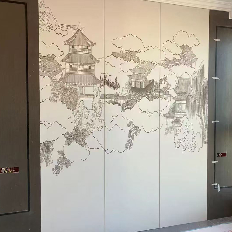 Painéis de estofamento rígidos acústicos pintados modernos - HD, absorventes de som, personalizáveis para jardins de infância/salas de estar Painéis de estofamento rígidos acústicos pintados modernos - HD, absorventes de som, personalizáveis para jardins de infância/salas de estar