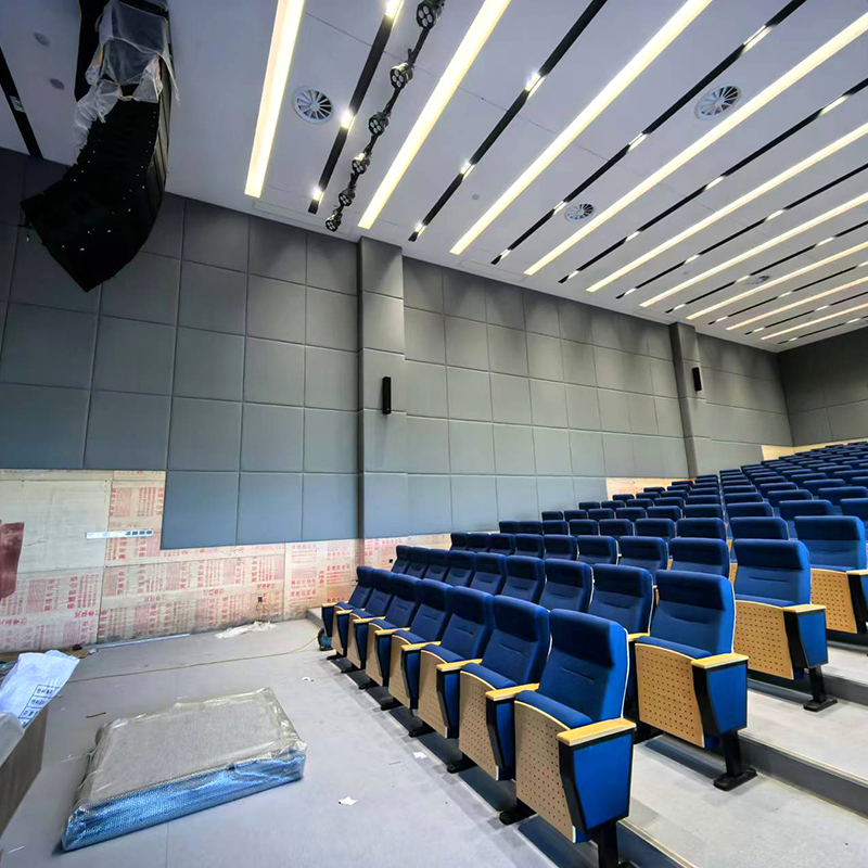 Painéis acústicos revestidos de couro com esponja eficazes na proteção de pessoas contra lesões